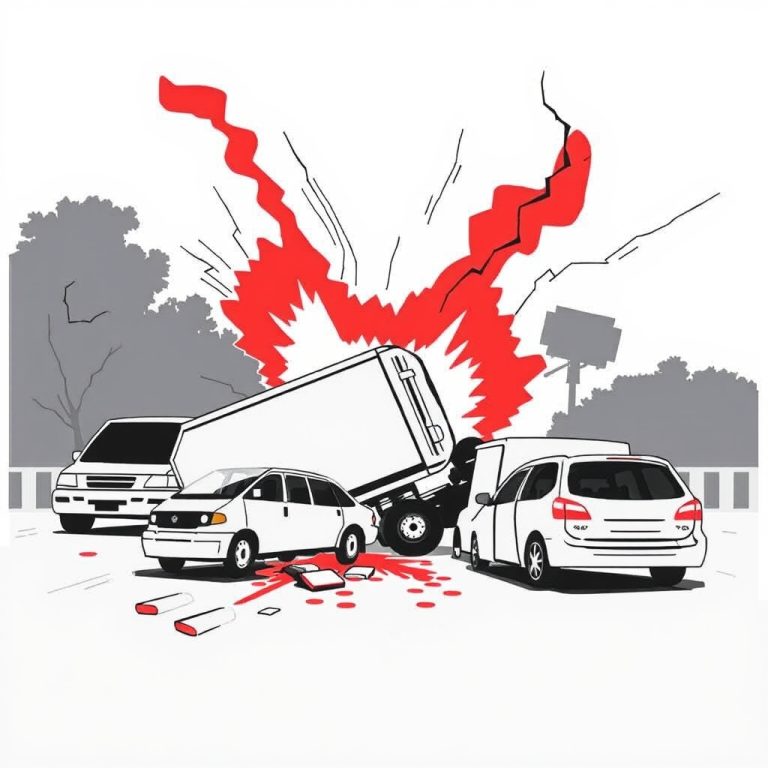 Highway Horror: Tyre Burst Sparks Multi-Vehicle Crash on Hyderabad-Vijayawada Corridor, Leaving Eight Injured