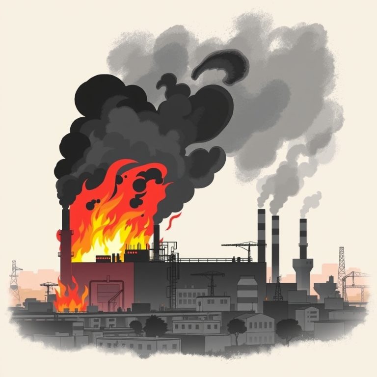 Massive Chemical Factory Fire in Bengaluru’s Electronics City Exposes Industrial Safety Gaps