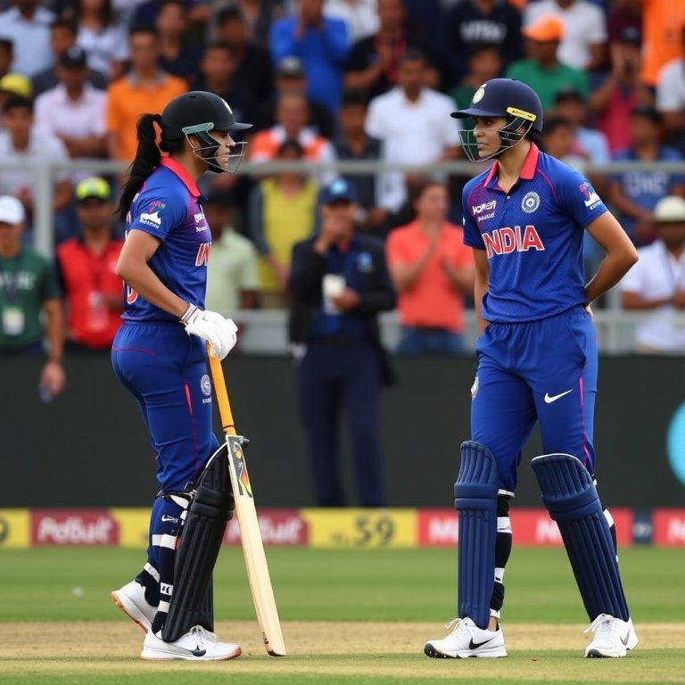 Smriti Mandhana, Jemimah Rodrigues Exchange Heated Stares After Run-Out Mix-Up in T20 World Cup Clash