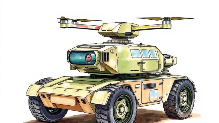 India’s Svaayatt Systems Unveils SGV-500: A Leap in Autonomous Combat Robotics with Drone Relay Technology