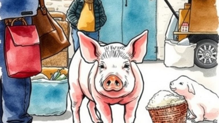 The Impulse of the Artisanal Market: A Study in Miniature Livestock and Travel Logistics