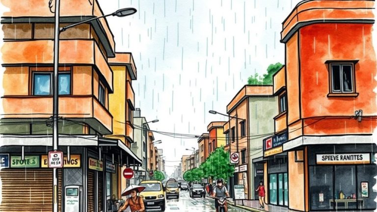 Sudden Showers Hit Parts of Hyderabad Following Sunny Morning