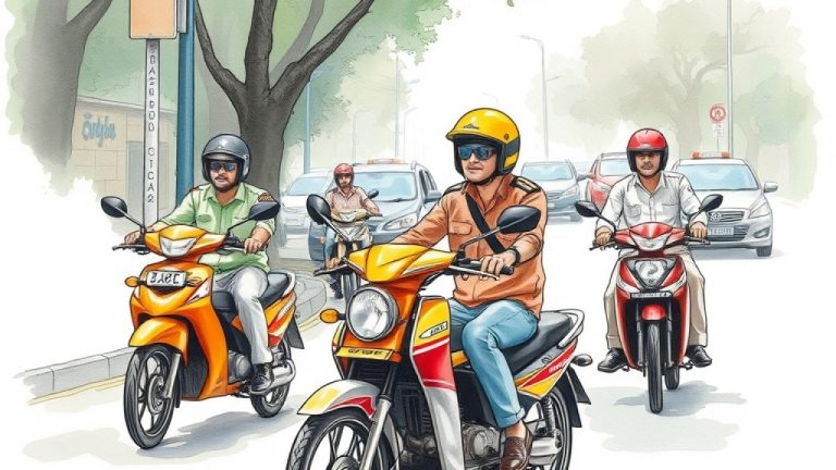 Karnataka Transport Department Seizes Over 200 Bike Taxis in Bengaluru Enforcement Drive