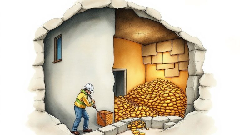Builders Unearth €9m Gold Stash Sealed in Walls of Belgian Property