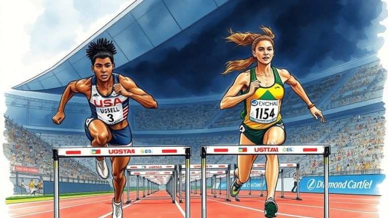 Russell and Dos Santos Smash World Records on Historic Night in Zurich