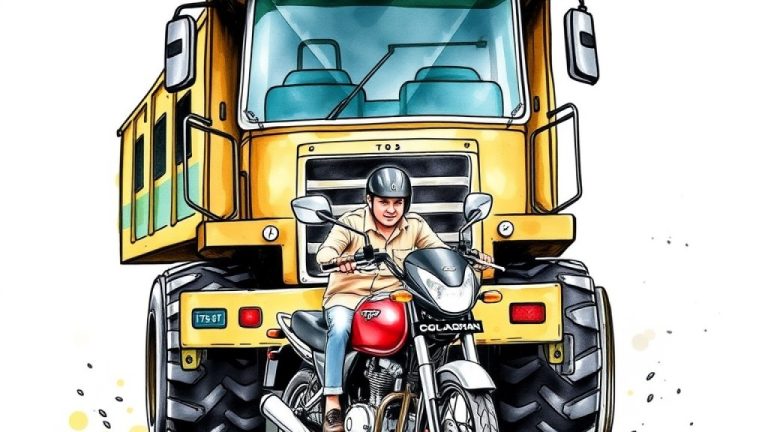 TCS Techie Killed in Gurgaon After Reversing Earthmover Strikes Motorcycle