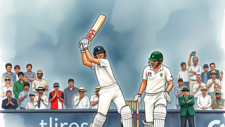 England v Pakistan: Day Four Under Way at Lord's With England on 182-7