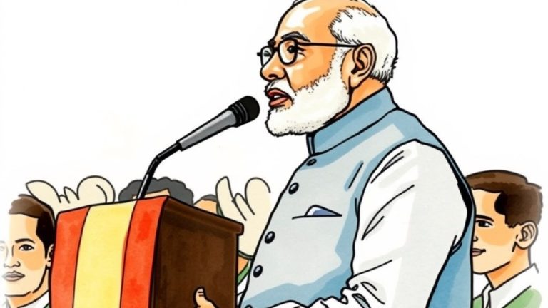 PM Addresses SRCC Centenary, Targets Opposition Over Economy & Governance Since 2013